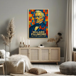 Millard Fillmore 13th President Poster