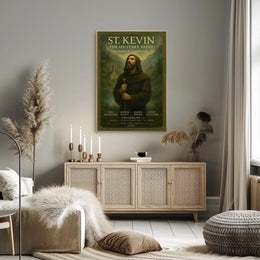 St. Kevin The Solitary Saint Poster