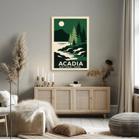 Acadia National Park Poster