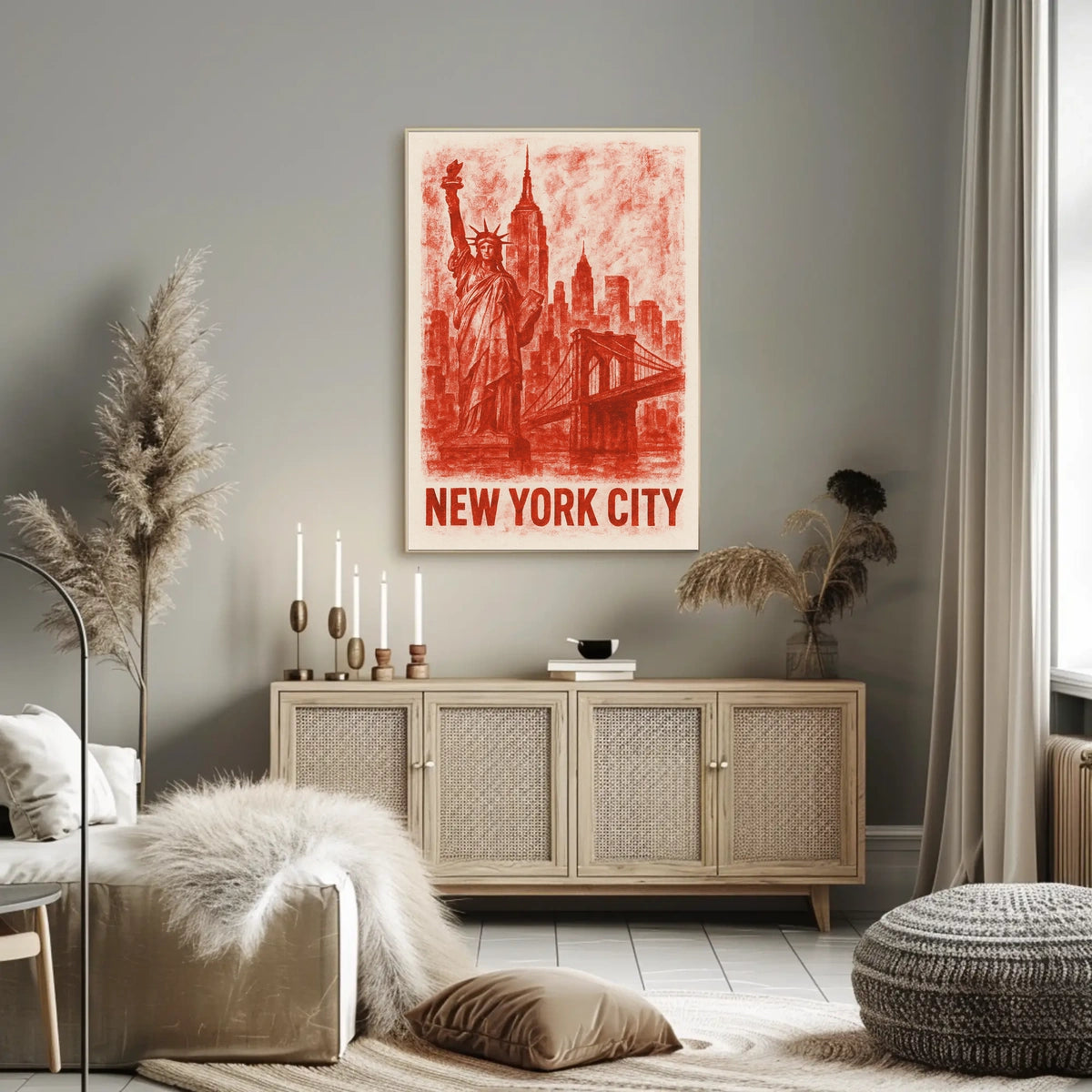 Iconic New York City Poster