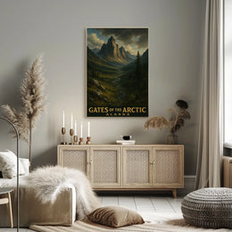 Gates Of The Arctic Alaska Poster