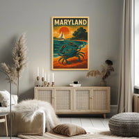 Maryland Coastal Charm Poster