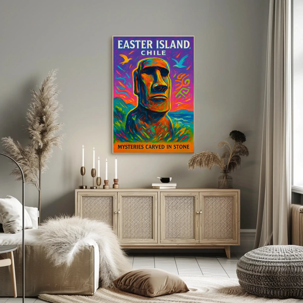 Easter Island Mysteries Poster