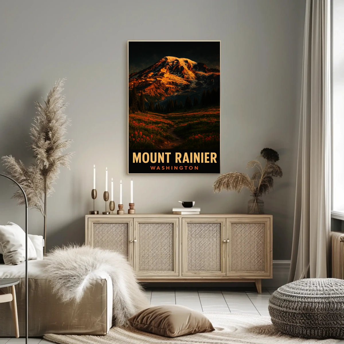 Mount Rainier Poster