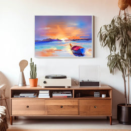 Tranquil Sunset Poster