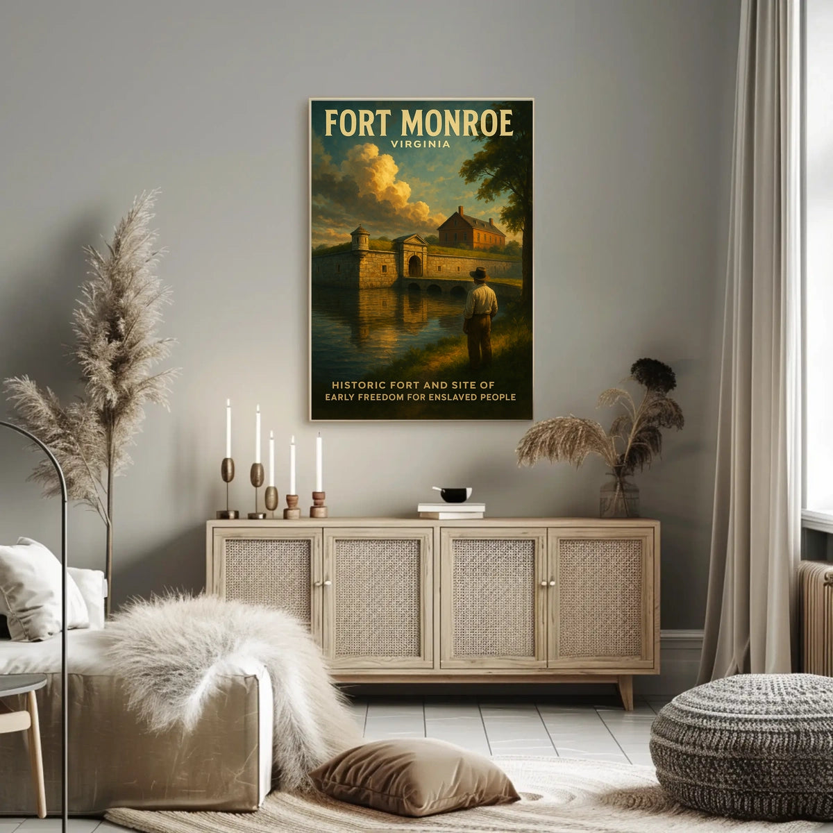 Fort Monroe, Virginia Poster
