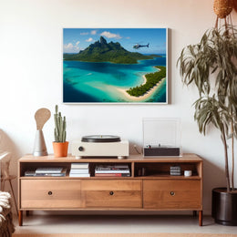 Tropical Paradise Adventure Poster