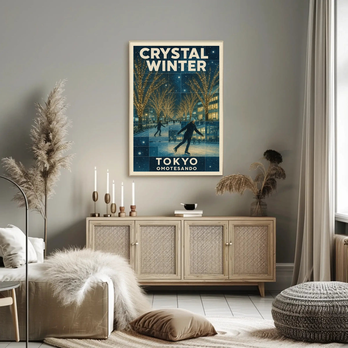 Crystal Winter In Tokyo Poster