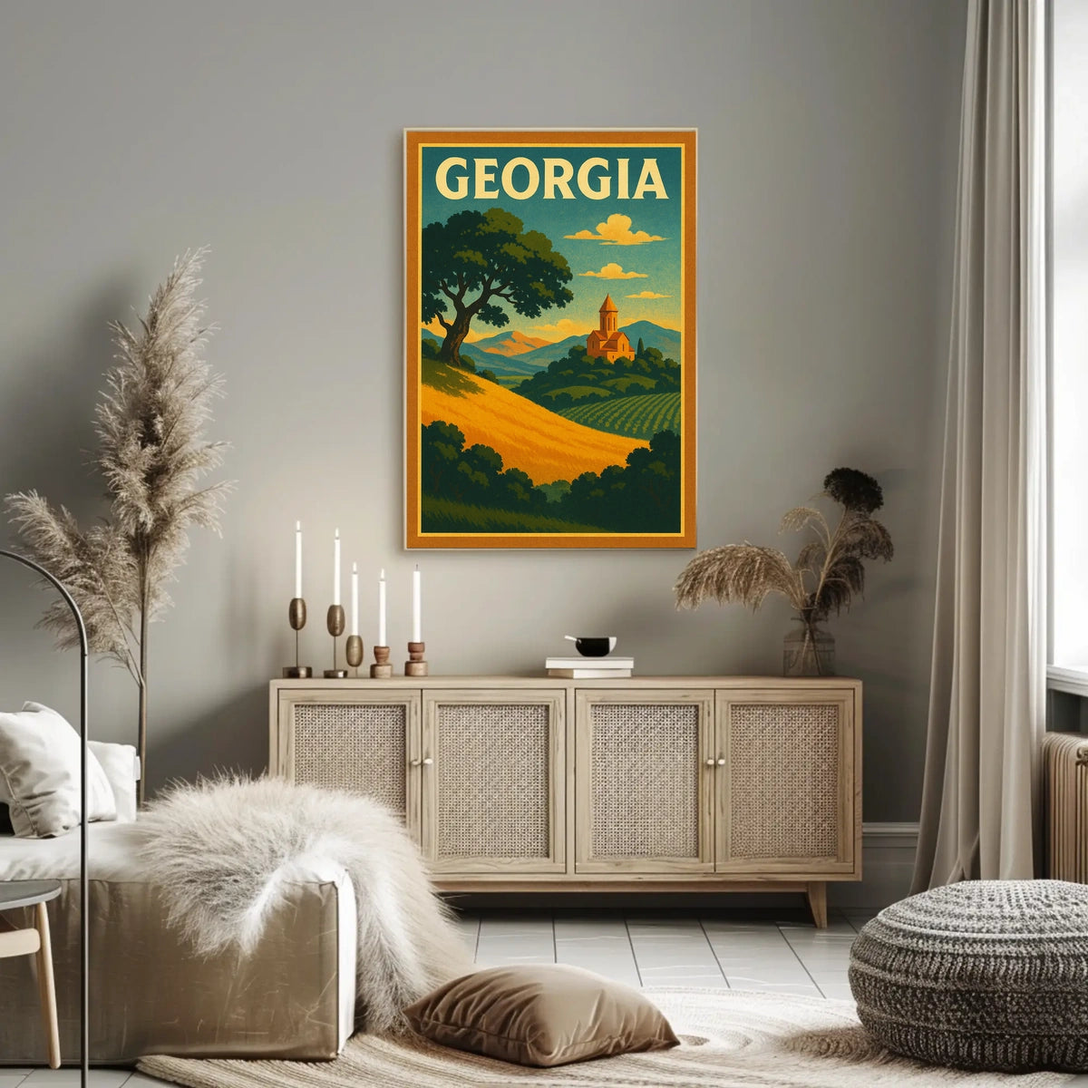 Scenic Georgia Poster
