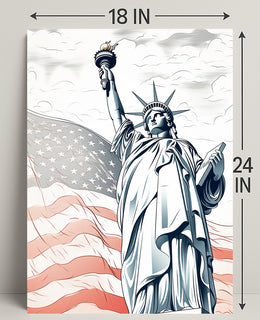 Liberty And Freedom Poster