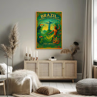 Brazil Symphony of Culture and Nature Poster