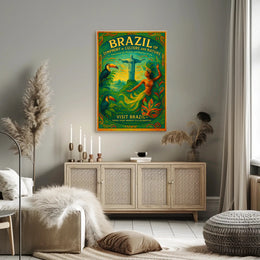 Brazil Symphony of Culture and Nature Poster