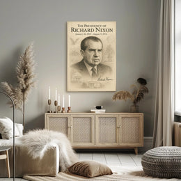 Richard Nixon The Presidency Wall Art Poster PosterGoat