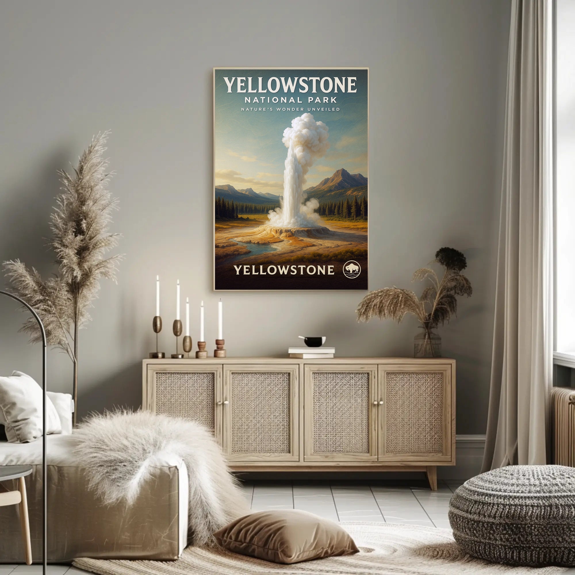 Yellowstone National Park Poster PosterGoat