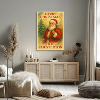 Classic Holiday Cheer Vintage-Style Christmas Cultural Poster