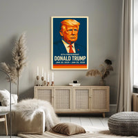 Donald Trump 47th President Poster
