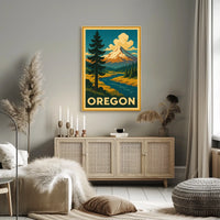 Oregon Scenic Poster