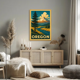 Oregon Scenic Poster