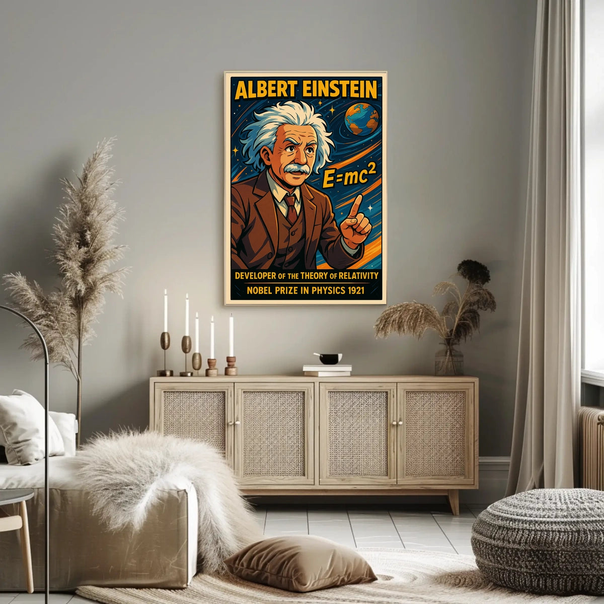 Albert Einstein Developer Of The Poster