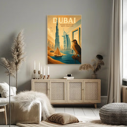 Dubai Poster For Modern Homes Harmonious Heritage Decor