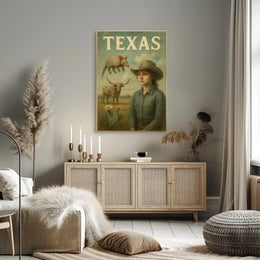 Texas Heritage Poster