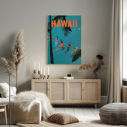Jet Clippers To Hawaii Poster