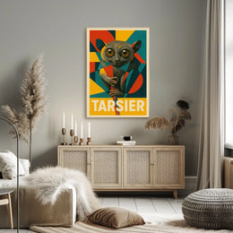 Tarsier Art Poster