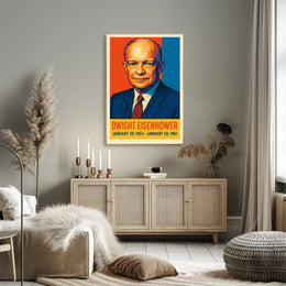 Dwight Eisenhower Presidential Tenure Poster