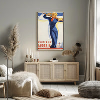 Winter in Austria Poster