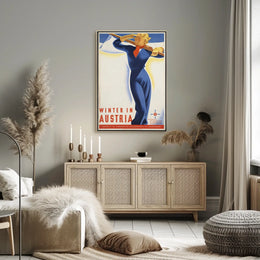 Winter in Austria Poster