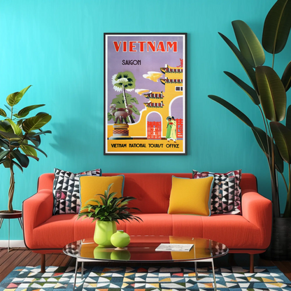 Vietnam Travel Poster