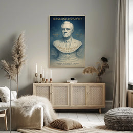 Franklin D. Roosevelt Poster
