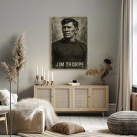 Jim Thorpe Portrait Poster