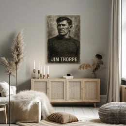 Jim Thorpe Portrait Poster