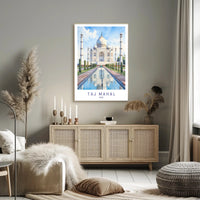Taj Mahal Poster PosterGoat