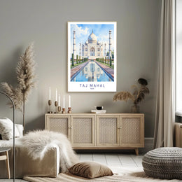 Taj Mahal Poster PosterGoat