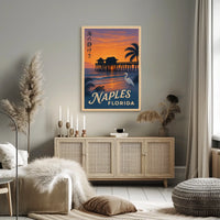 Tranquil Sunset in Naples, Florida Poster