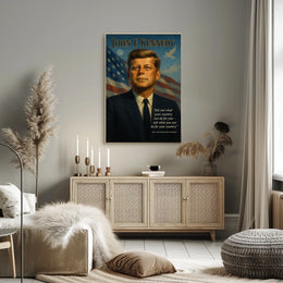 1960s Patriotic Poster: Inauguration, Peace, and Pride