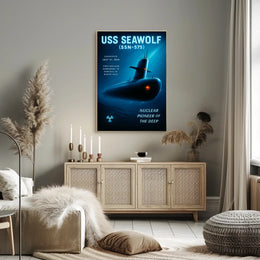USS Seawolf Nuclear Pioneer Poster PosterGoat