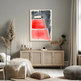 The Climb Scenic Inspirational Poster Wall Art