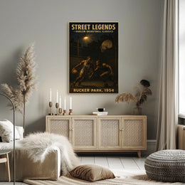 Street Legends Harlem Basketball Classics Poster