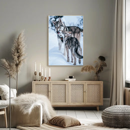 Winter Perch Poster