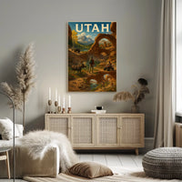 Utah Adventure Landscape Poster