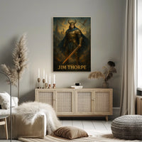 Jim Thorpe Legendary Warrior Poster