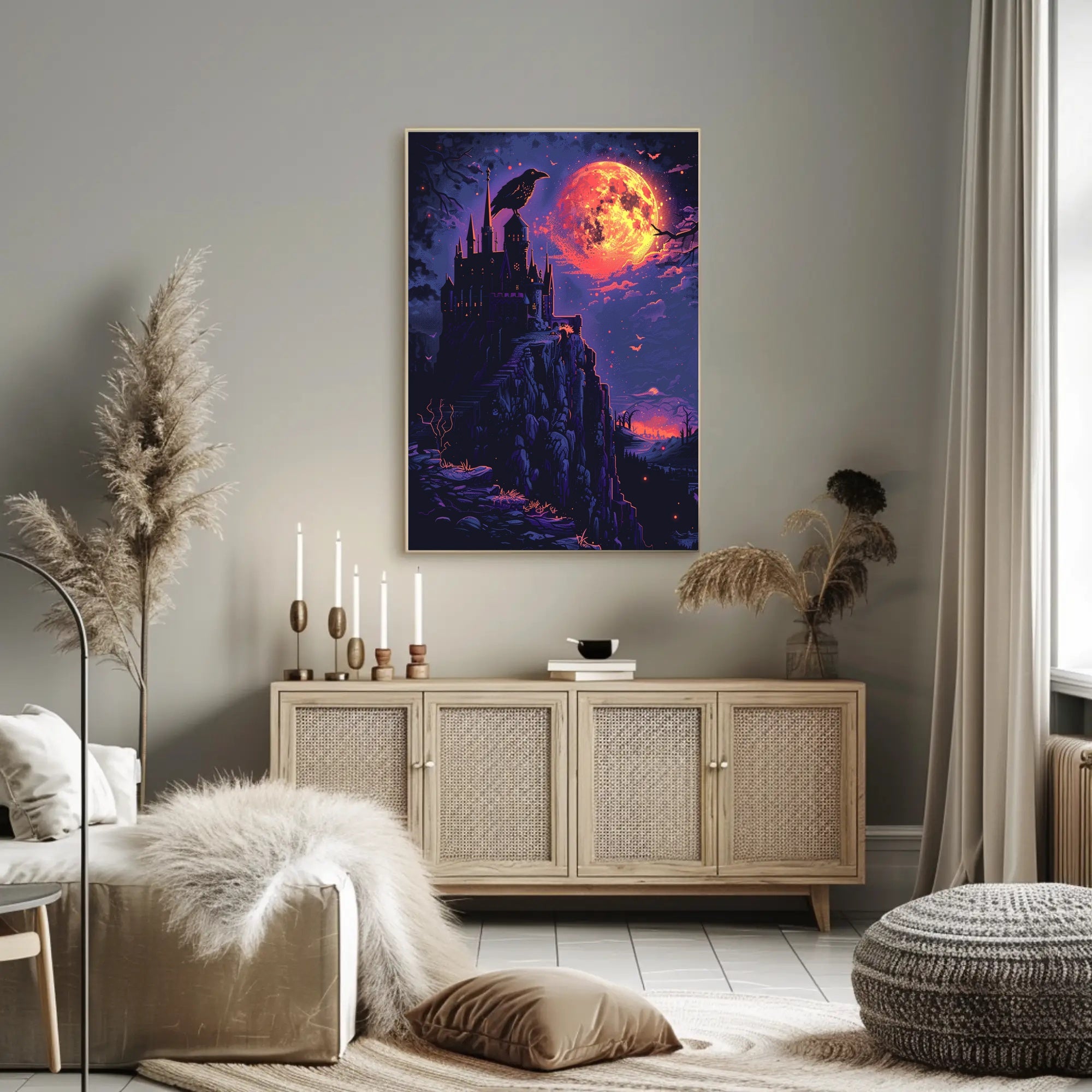Medieval Knight Crusader Photorealistic Art Poster PosterGoat