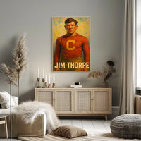 Jim Thorpe Portrait Poster