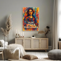 Saint Lydia Purpuraria Poster