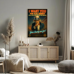 Join the U.S. Army for Freedom Poster