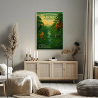 Breathtaking Borneo Poster