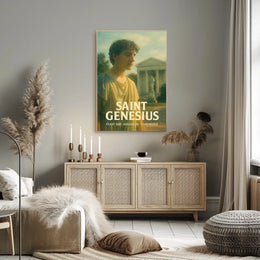 Saint Genesius Poster